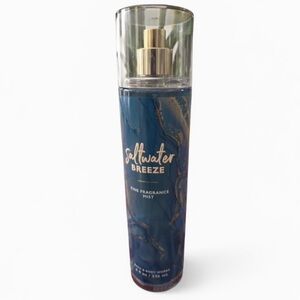 Bath & Body Works Saltwater Breeze Fine Fragrance Body Mist Spray 8 oz New